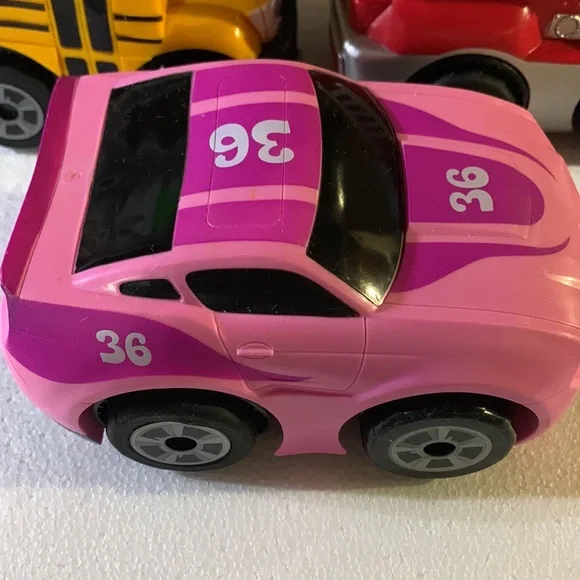 Kid Galaxy Pull back soft vehicles kids toy cars - Picture 2 of 16